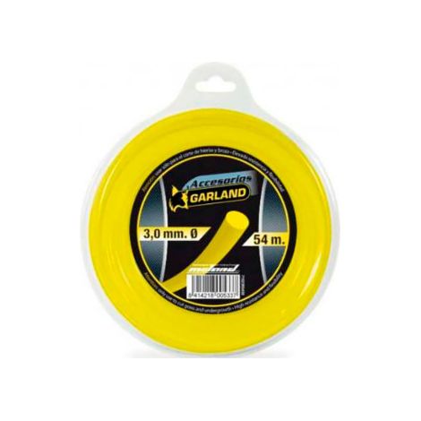 Hilo dispensador para desbrozadora, 54m, Ø30mm, redondo Garland 84125