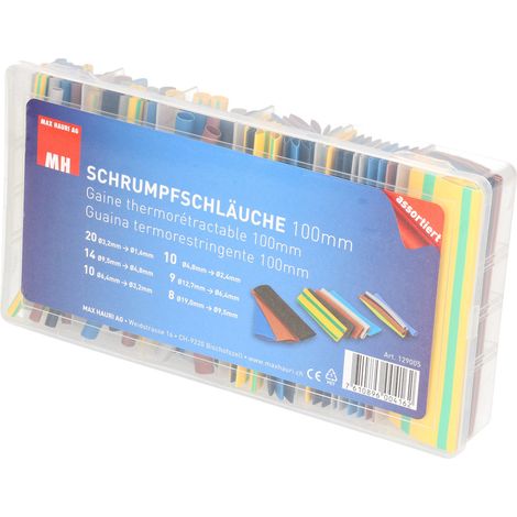 Max Hauri 129005 Schrumpfschlauchsortiment Schrumpfrate:2:1 1 St. (1/2)