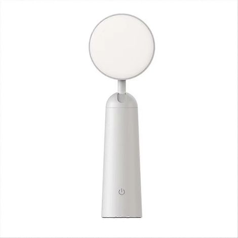 Lampe de table tactile rechargeable - Esthétique, intensité lumineuse réglable en continu tricolore, design simple pour la décoration intérieure, veilleuse de chevet (1/5)