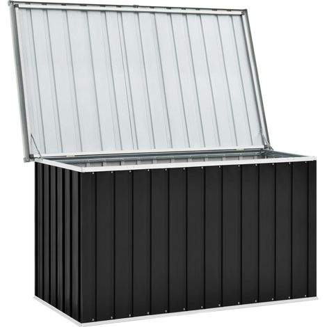 Cofre de almacenaje para muebles de jardín 149 x 99 x 93 cm antracita 020013061