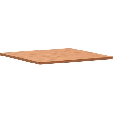 Dessus de table 90x90x2,5 carré bois massif de hêtre (1/5)