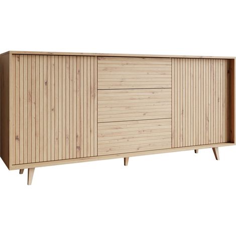 Commode Comfivo Romtori 101 , Avec tiroirs et portes, Nombre de tiroirs: 0, 84x180x40cm (1/5)