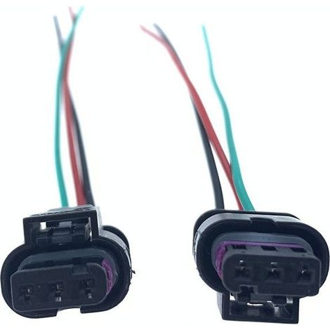 Connecteur étanche automobile 4F0 973 703 (réf. 4F0973703) avec borne 1718653-1 (réf. 1718644-1) – Fiche simple
