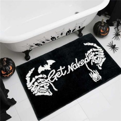 Dimension 20 x 32 pouces, adapté aux salles de bain et chambres. Matière peluche absorbante, antidérapant et lavable en machine pour un usage domestique quotidien. (1/5)