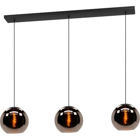 [GEBRAUCHT] B-Ware Eglo Hängeleuchte Pendelleuchte Cordoba Schwarz 3 Flammig E27 Led 125 Cm Lampe