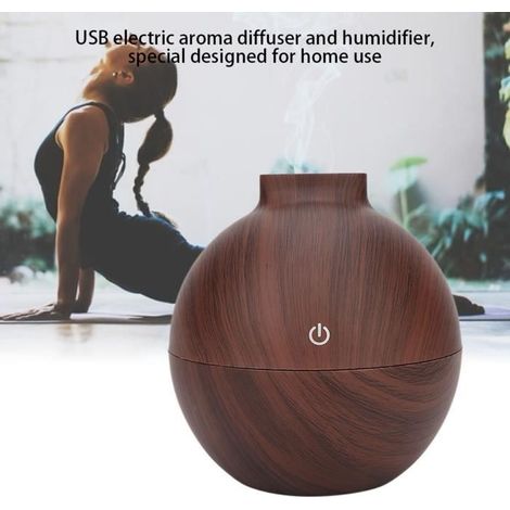 1 Humidificateur, USB silencieux 130 ml, LED 7 couleurs, diffuseur huile essentielle, chambre salon bureau (1/3)