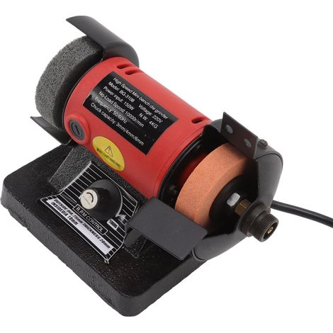 Multifunktionale Miniatur-Tischschleifmaschine, elektrischer Polierer mit variabler Drehzahl für Zahnschmuck, 220 V, 150 W, europäischer Stecker (1/5)