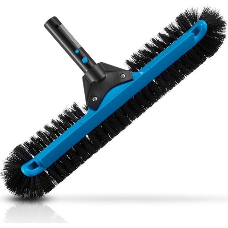 Pour piscine creusée/hors sol, entretien simplifié avec tête de brosse incurvée 500 mm et poils en nylon (1/5)