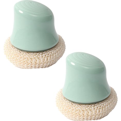 Brosse À Récurer - Poils Rigides - Pour Vaisselle Casseroles Légumes - Cuisine Salle De Bain Nettoyage Ménager - 1 Pièce (1/5)