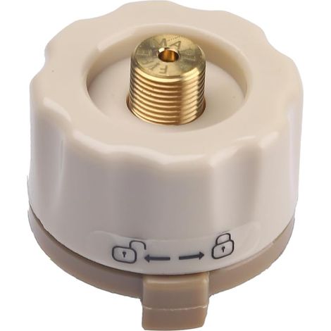 Camping Gas Adapter for Butane Canister Screw On - Outdoor Gas Cartridge (1/5)