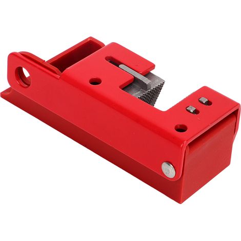 Disjoncteur sectionneur rouge en alliage d'aluminium robuste, résistant à la corrosion pour applications industrielles (1/5)