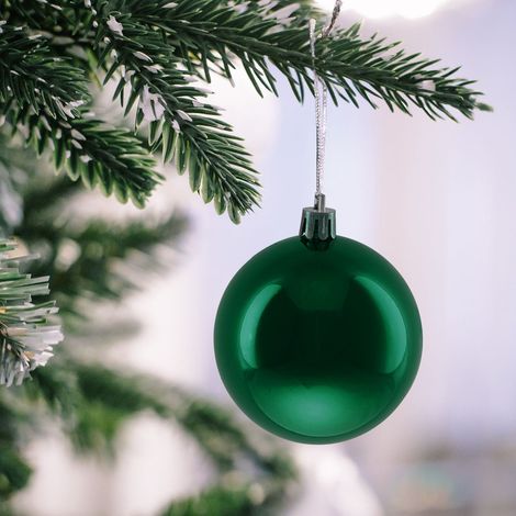 Christmas Tree Baubles Set, 100 Shiny Ornaments (1/5)