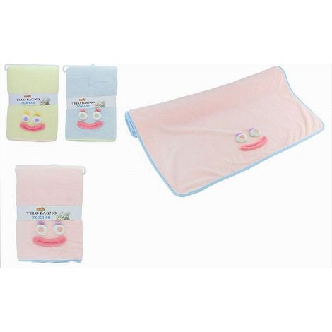 Cleafe - Telo Bagno Asciugamano 70x140 Cm Da Doccia In Tessuto Con Faccia 3 Colori 10738 - (1/2)