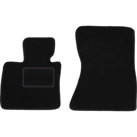 Alfombrillas delanteras para BMW X6 E71 SUV (2008-2014) negras (1/5)