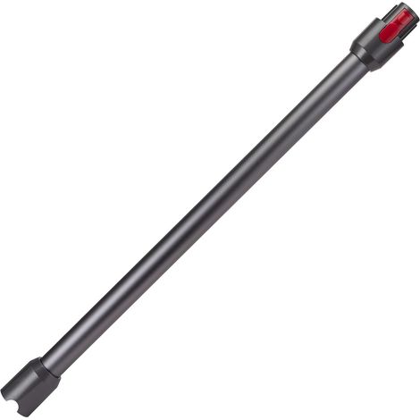 Lot de 1 tube Extension compatible pour Dyson V7 V8 V10 V11 V15, Tube Rallonge Accessoire Dégagement Rapide Baguette Extensible 72cm (Gris)