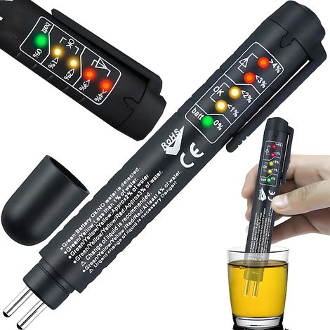 Professionelles Kfz-Testgerät mit Digitalanzeige zur Prüfung der Bremsflüssigkeitsqualität, Dot 3-4-5 (1/5)