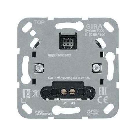 Gira 541000 Impuls-Insert Weiß Einbausockel (1/5)