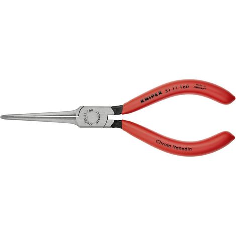 KNIPEX 31 11 160 Pinza prensile (a becchi lunghissimi) rivestiti in resina sintetica atramentata nera 160 mm (1/5)