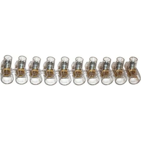 Morsetti volanti trasp.10poli 16mm2 5 stecche da 10pz cada