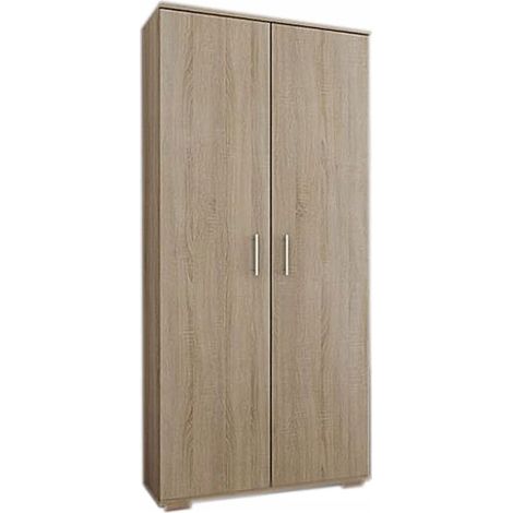 Armadio CALIFORNIA, 4 ripiani, P2, 80 cm, ROVERE SONOMA (1/4)