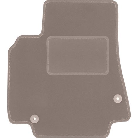 Beige Fahrermatte für: Peugeot Partner II Kombivan, Tepee, 5-Sitzer (2008-2018) (1/5)