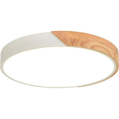 Lampada a pannello nordica, plafoniera a LED da incasso, illuminazione a soffitto piatta, 18W, plafoniera a risparmio energetico da 11,8 pollici, facile da installare, adatta per studio, balcone, ecc.