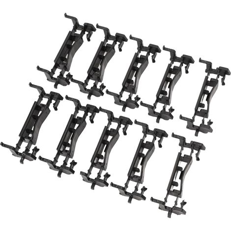 Pièces, Clips de Panneau de Garniture, Clips Métalliques avec Moulure de Toit, de Rail d'égouttage ABS pour Moulures de Toit (1/5)