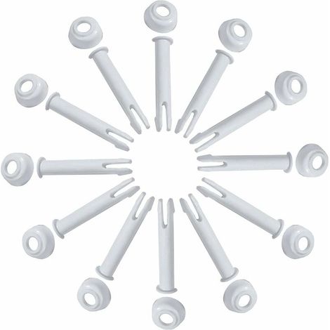 12 Stück Schwimmbadstifte (6 cm)
