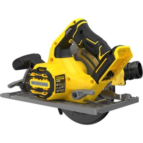 Scie Circulaire 190 mm Brushless - Lithium 18V - Sans Batterie - Rail Compatible - SFMCS551B-XJ STANLEY FATMAX V20
