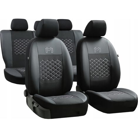 COPRISEDILI AUTO SPESSI E TRAPUNTATI CON RICAMI