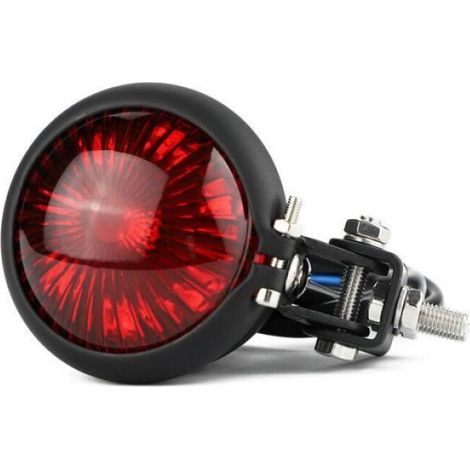 Feu Arrière Moto LED - Lampe de Frein Arrière pour Cruiser Cafe Racer Bobber Chooper - 1 Pièce (1/4)