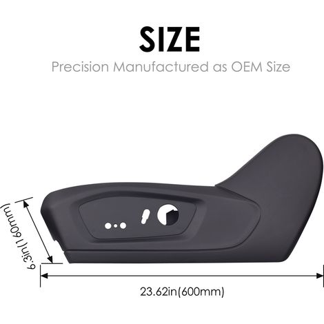 MB5Z-7862187-EC Front Left Seat Cover for Ford Explorer 20-23 (1/4)