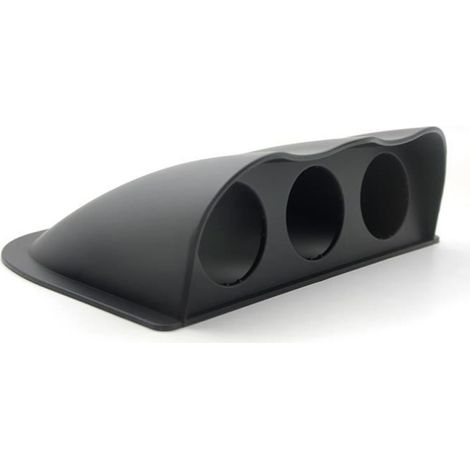 1 unité jauge de carburant, 52 mm, triple pod pour température eau/huile + pression huile, voiture essence 4/6/8 cylindres (1/4)