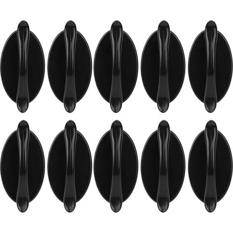 10 pices boutons de tiroir boutons de tiroir auto-adhesif porte poignee de traction auxiliaire pour cuisine porte coulissante fenetre (1/4)