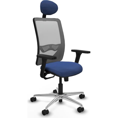 Silla de oficina piqueras y crespo Zulema negro brazos 3D (1/2)