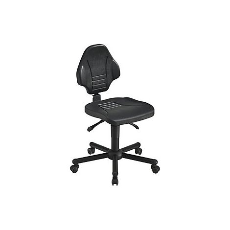 Silla de oficina W13 Rl.Espuma de poliuretano negra (1/2)