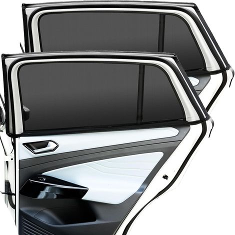 CCYKXA2 Pièces Pare Soleil Voiture Bébé avec Protection UV,Élasticité Chaussette Pare Soleil Voiture,Taille Universelle pour Plupart des Voitures.pare-brise (1/5)
