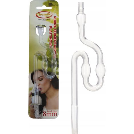 TUBO DI FERMENTAZIONE IN PLASTICA GARDENLINE FI 8MM EN201 (1/2)