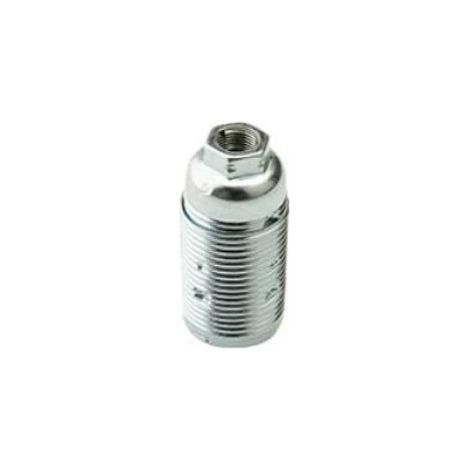 Portalampada fai attacco e14 argento 57x26 mm - 1041/f/arg
