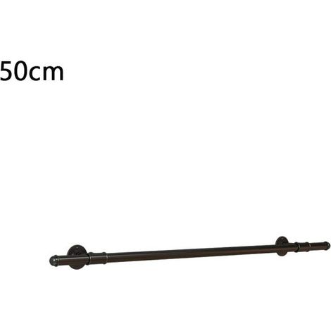 Main Courante pour Escalier, 1 Section-50CM Rampe Murale en Métal, 100kg Antidérapante et Confortable pour Intérieur et Extérieur (1/5)