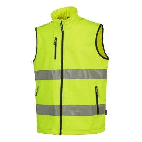 U-Power HL373YF Gilet da lavoro yellow fluo - XL
