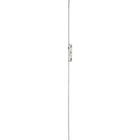 Serrure monopoint encastrée Fenster – 2 points de verrouillage – Entraxe 70mm – Axe 28mm – Hauteur 1530mm – Pour porte fenêtre bois ou PVC – Ferco By Thirard
