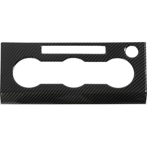 ABS Fibre de Carbone Style Panneau de Commande Climatisation Console Centrale Remplacement Pour Land Rover Discovery 2017-2020 (1/5)