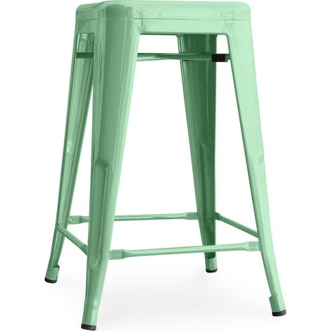 Barhocker - Industriedesign - 60cm - Neuauflage - Stylix Minze