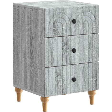 Nachttisch Graues Sonoma 43x 41 x 66,5 cm Holzwerkstoff vidaXL