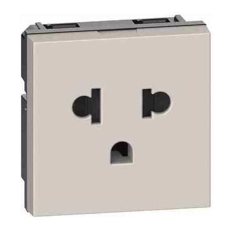 Prise BTIKM4126 2P+T 16A 127/250 Vca (norme européenne-américaine)