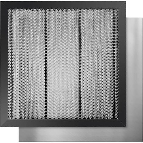 Table de travail alvéolée pour machine de gravure laser CO2 - 40 x 40 cm (1/5)