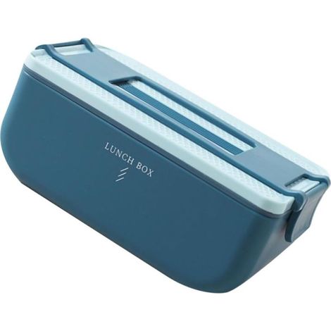 Boîte à lunch Bento carrée isotherme et portable, isolée pour (1/5)