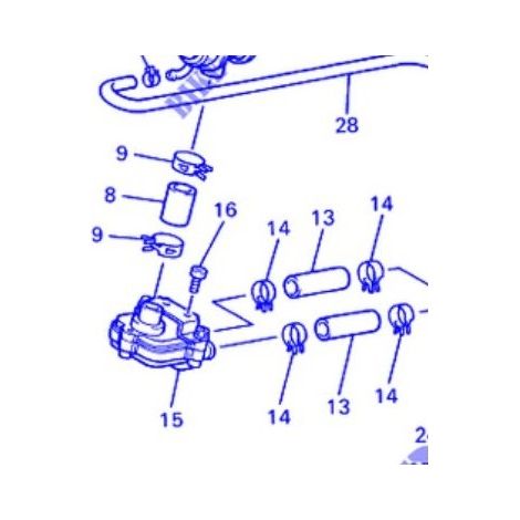 Yamaha 4KM-14808-01 – Lame de Clapet – XJS 900 DIVERSION 1995/02