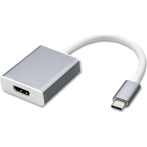 Adattatore Qoltec USB-C 3.1  HDMI  4K  MHL  Alluminio (1/5)